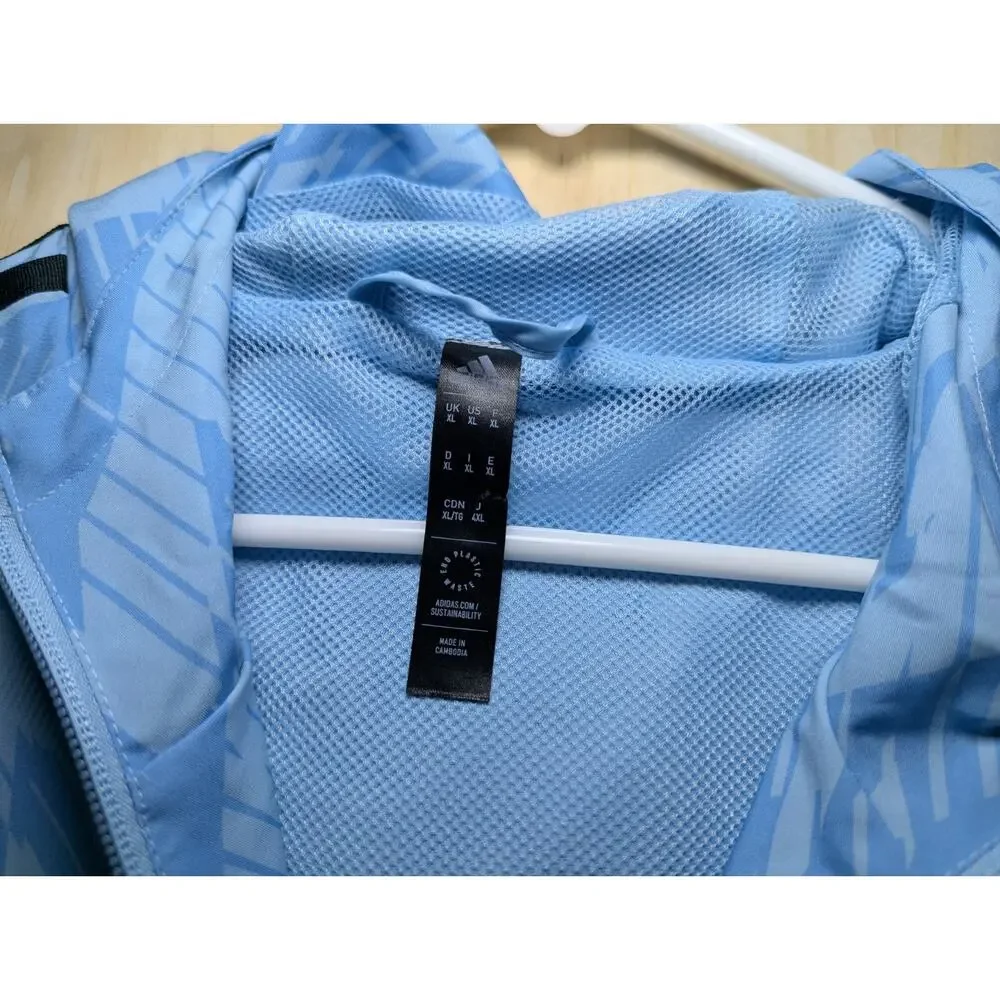 Adidas Men's XL Argentina World Cup Windbreaker Track Training Jacket Soccer